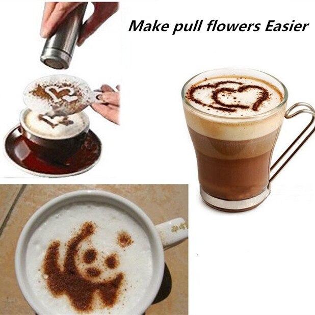 Reusable Cappuccino Stencils (16 pcs) Reusable Cappuccino Stencils (16 pcs)