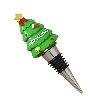 Reusable Christmas Wine Bottle Stopper