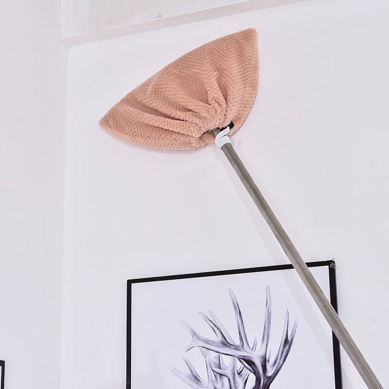 Reusable Coral Velvet Broom Cover Reusable Coral Velvet Broom Cover