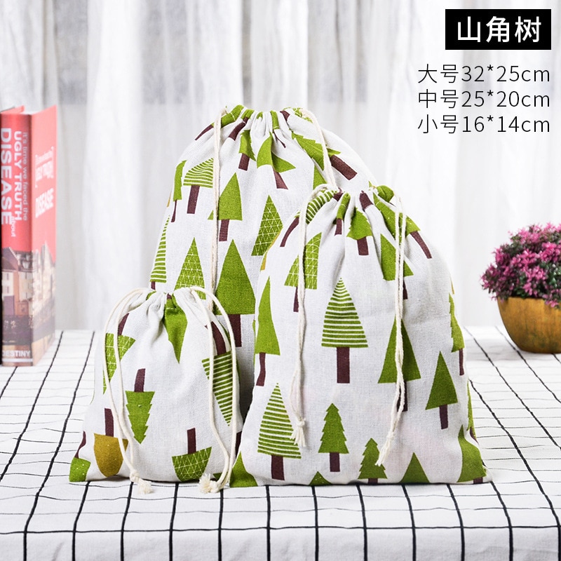 Reusable Cotton Drawstring Bag Reusable Cotton Drawstring Bag