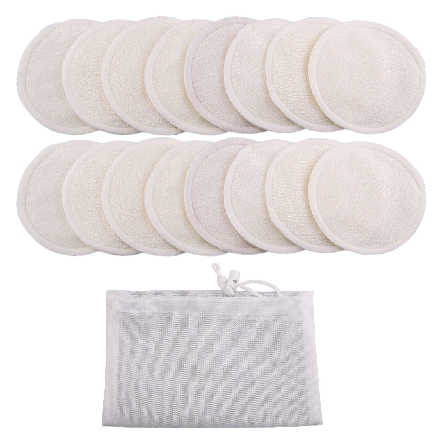 Reusable Cotton Pads Set (16 Pieces)