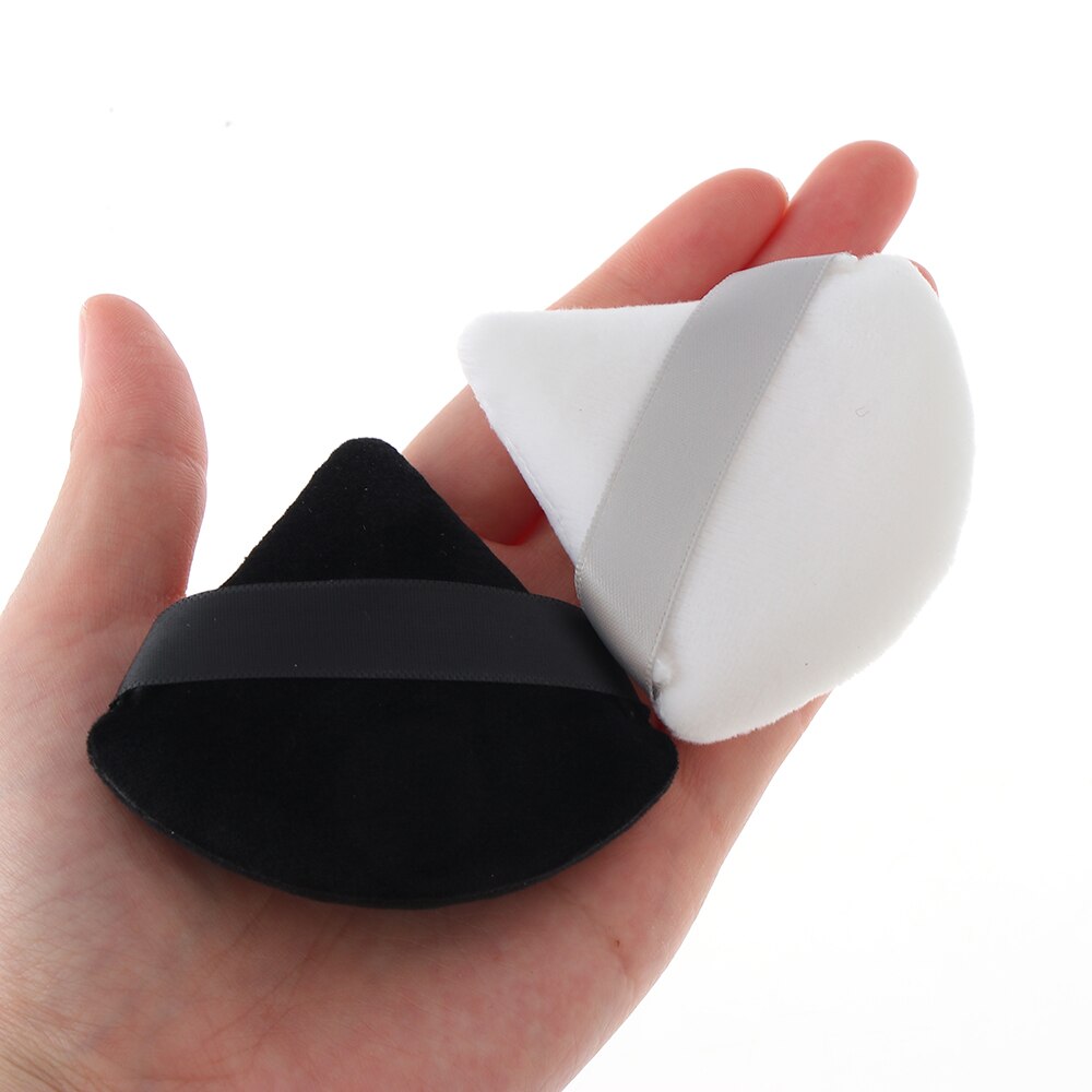 Reusable Cotton Triangle Powder Puff (2 pcs)