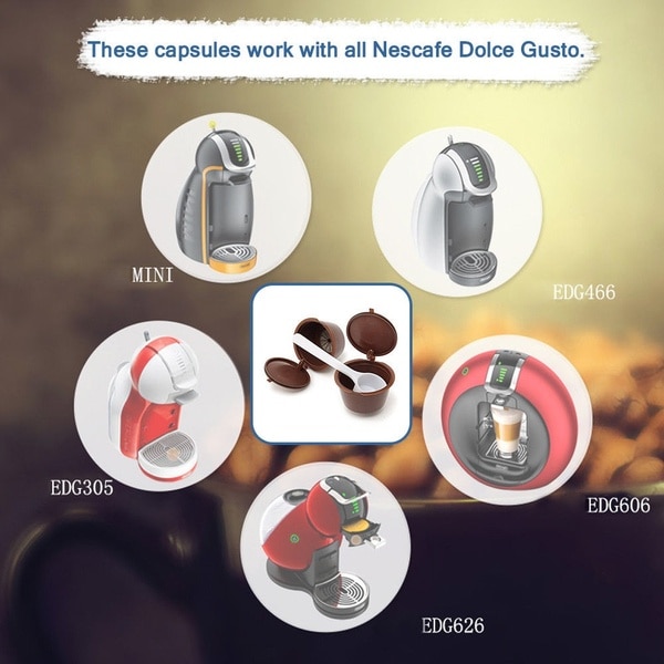 Reusable Dolce Gusto Pod Refillable Capsule Reusable Dolce Gusto Pod Refillable Capsule