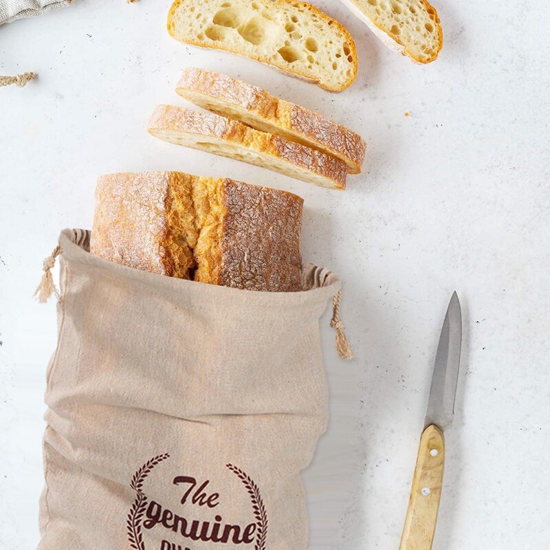 Reusable Drawstring Cloth Bread Bag Reusable Drawstring Cloth Bread Bag