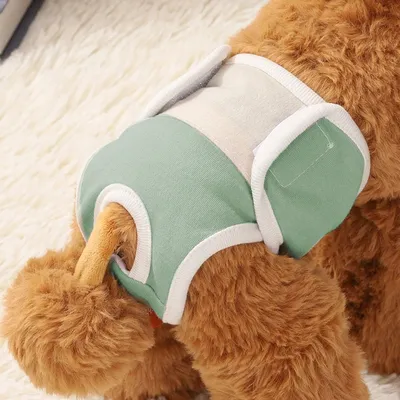 Reusable Female Dogs Diaper Pants Sanitary Female Dog Pants Diapers for Dogs Menstruation Pet Cat Physiological Safety