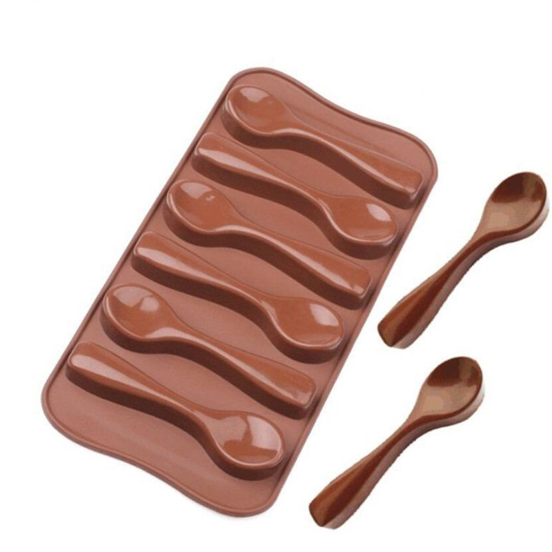 Reusable Food Grade Silicone Spoon Mold
