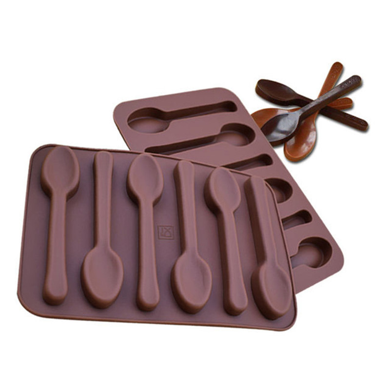 Reusable Food Grade Silicone Spoon Mold Reusable Food Grade Silicone Spoon Mold