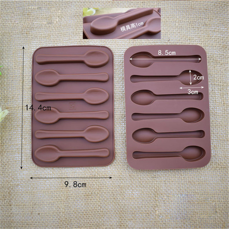 Reusable Food Grade Silicone Spoon Mold Reusable Food Grade Silicone Spoon Mold