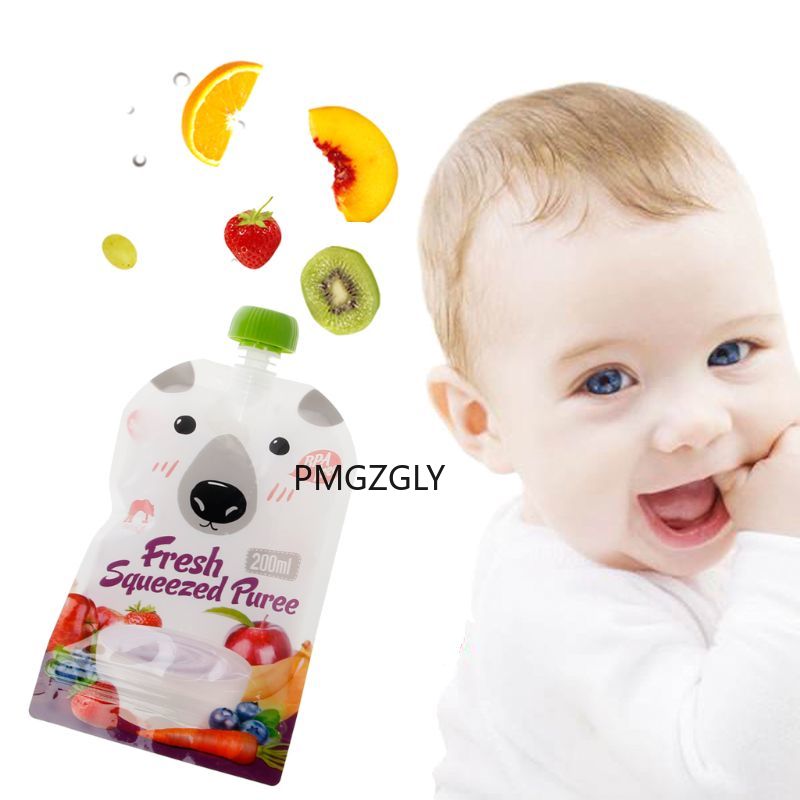 Reusable Food Pouches Squeeze Pouch (8 PCs) Reusable Food Pouches Squeeze Pouch (8 PCs)