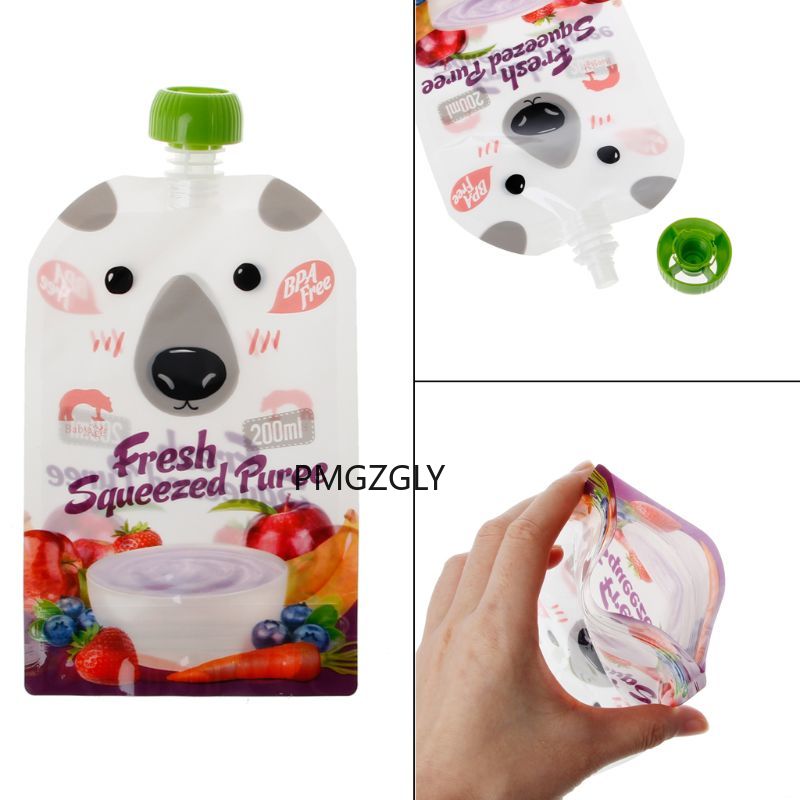 Reusable Food Pouches Squeeze Pouch (8 PCs) Reusable Food Pouches Squeeze Pouch (8 PCs)
