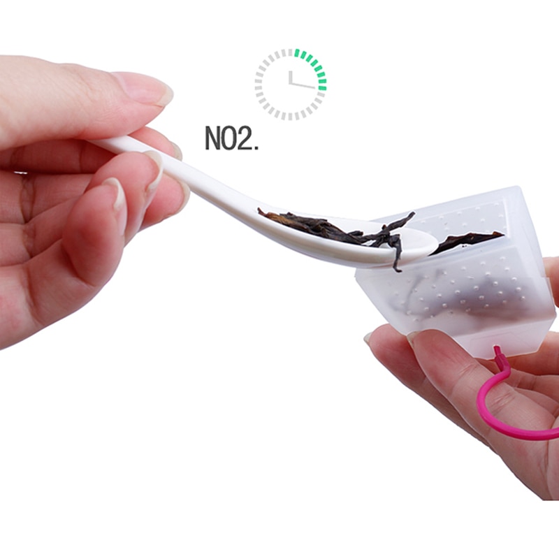 Reusable Food-Safe Silicone Tea Bag