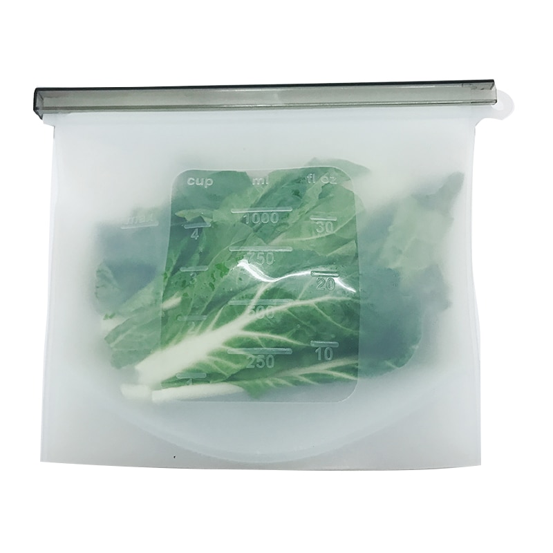 Reusable Freezer Bags 8PCS Silicone Pouch