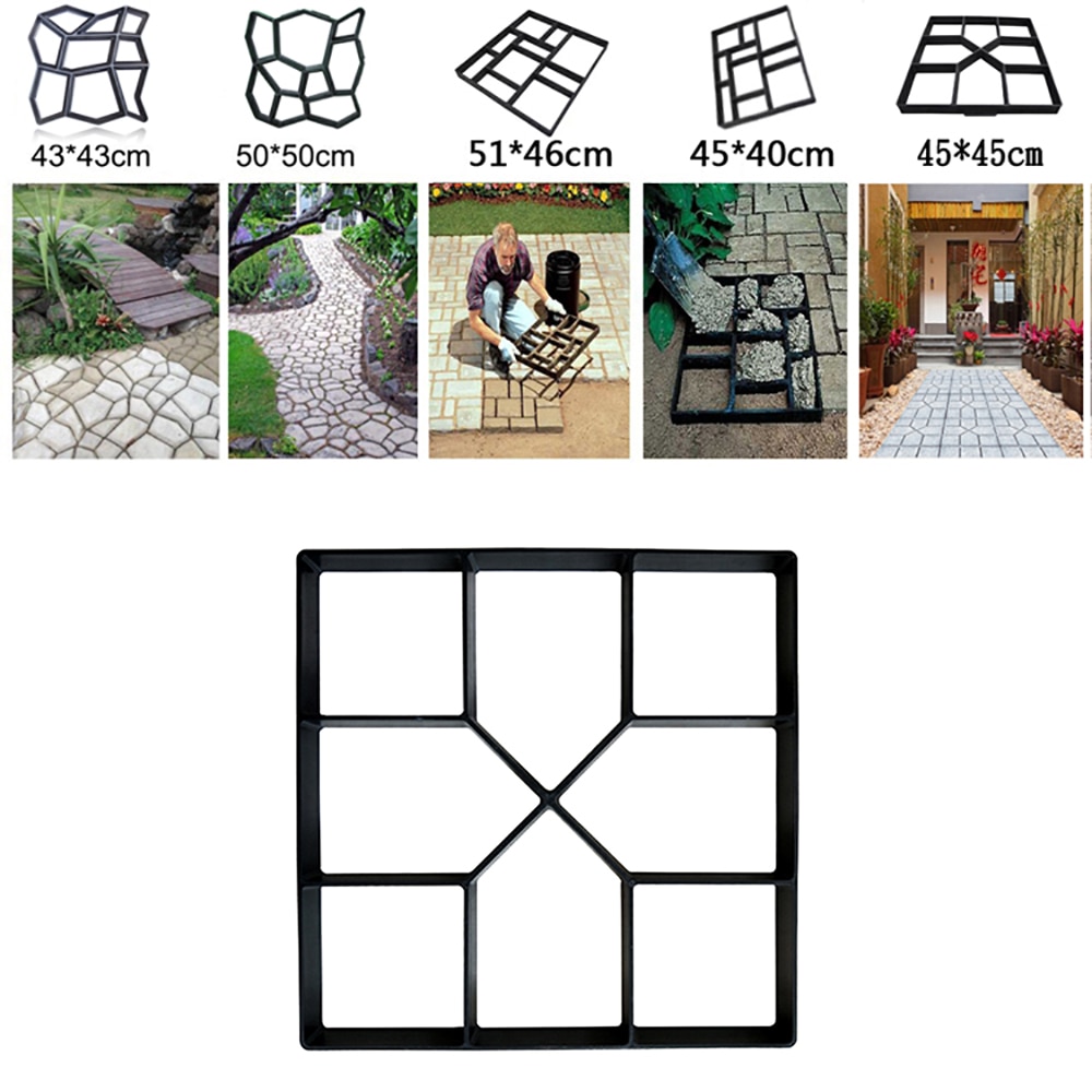 Reusable Garden Concrete Mold Reusable Garden Concrete Mold