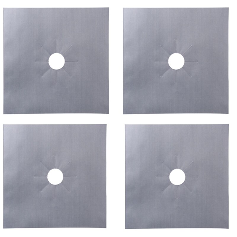 Reusable Gas Stove Protector Covers (4Pcs)