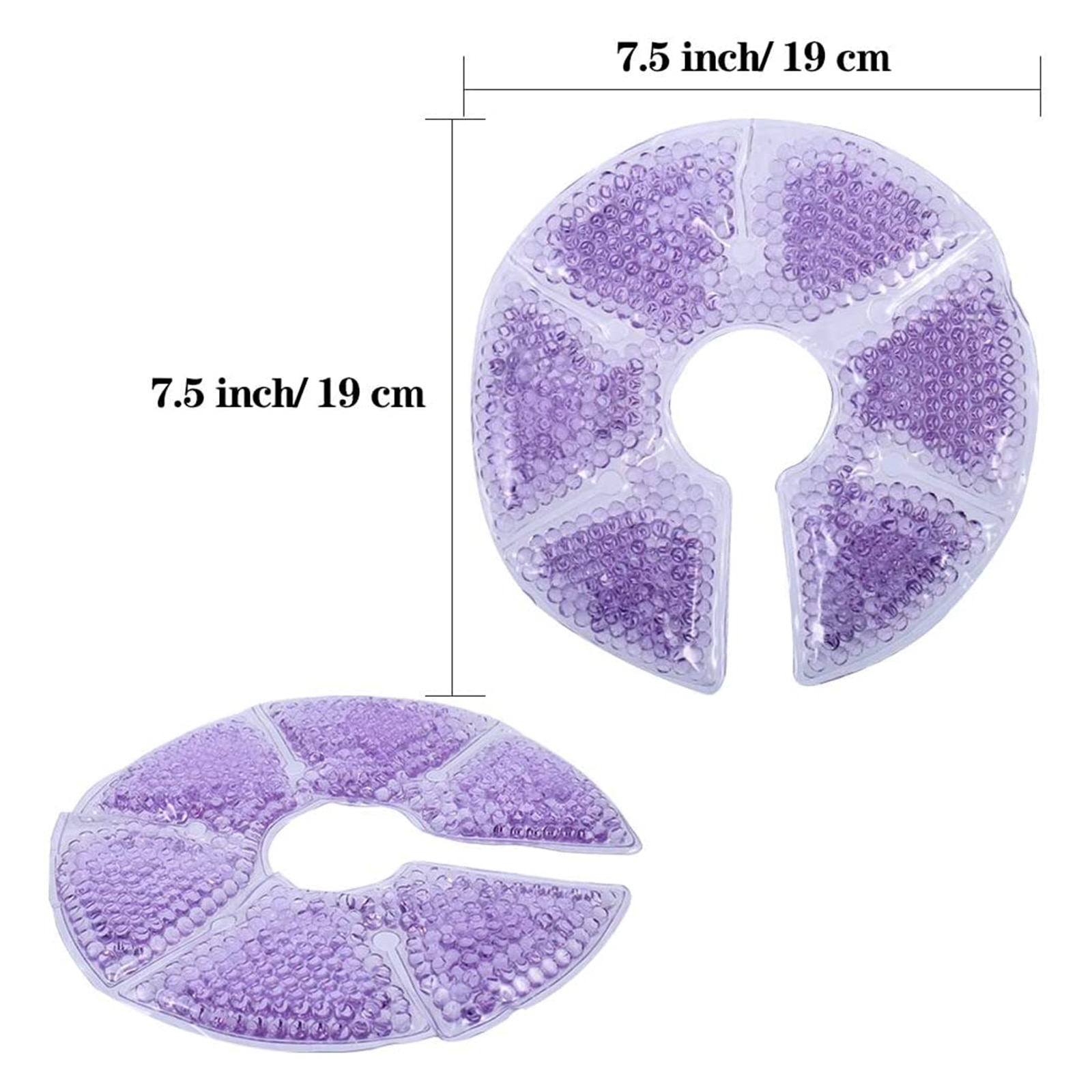 Reusable Gel Breastfeeding Ice Packs (2pcs) Reusable Gel Breastfeeding Ice Packs (2pcs)
