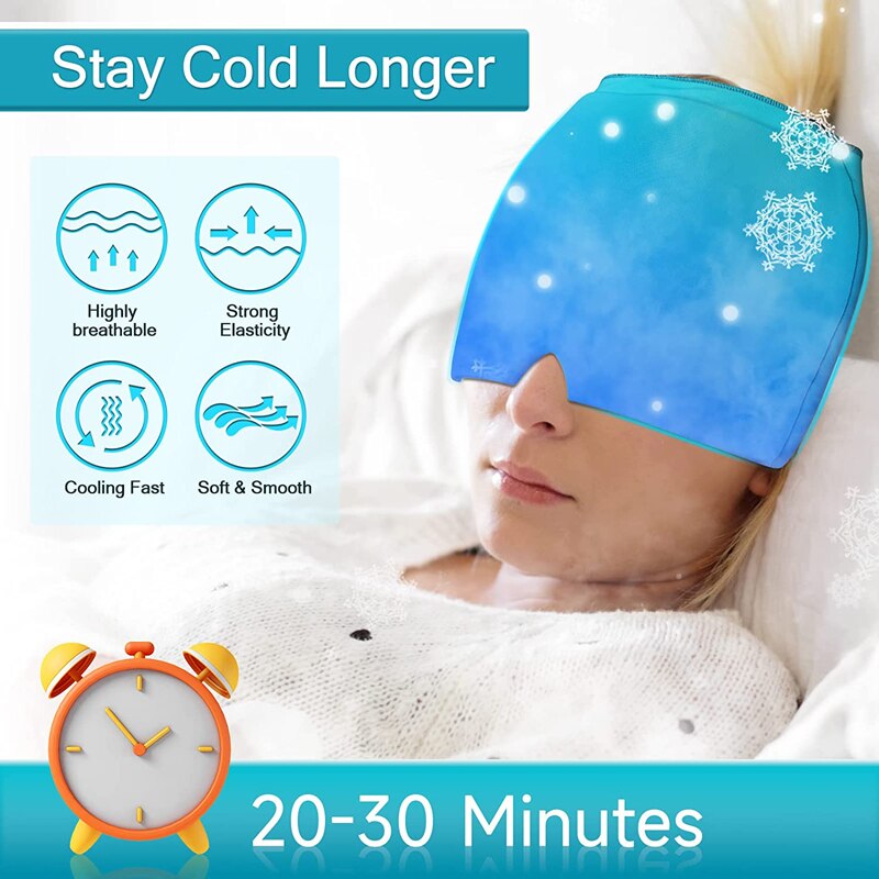 Reusable Gel Migraine Ice Cap Reusable Gel Migraine Ice Cap