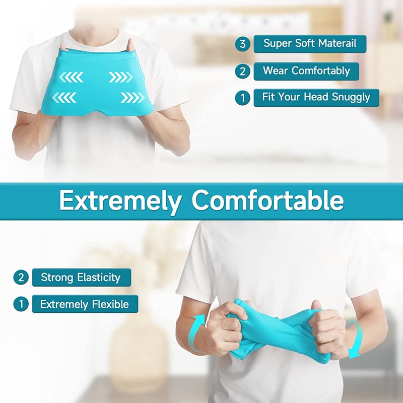 Reusable Gel Migraine Ice Cap Reusable Gel Migraine Ice Cap