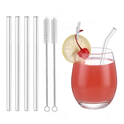 Reusable Glass Drinking Straw Reusable Glass Drinking Straw