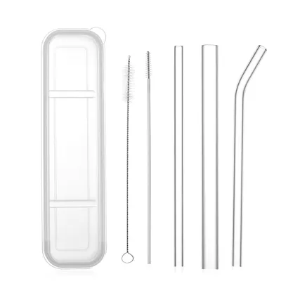 Reusable Glass Straws Set Reusable Glass Straws Set