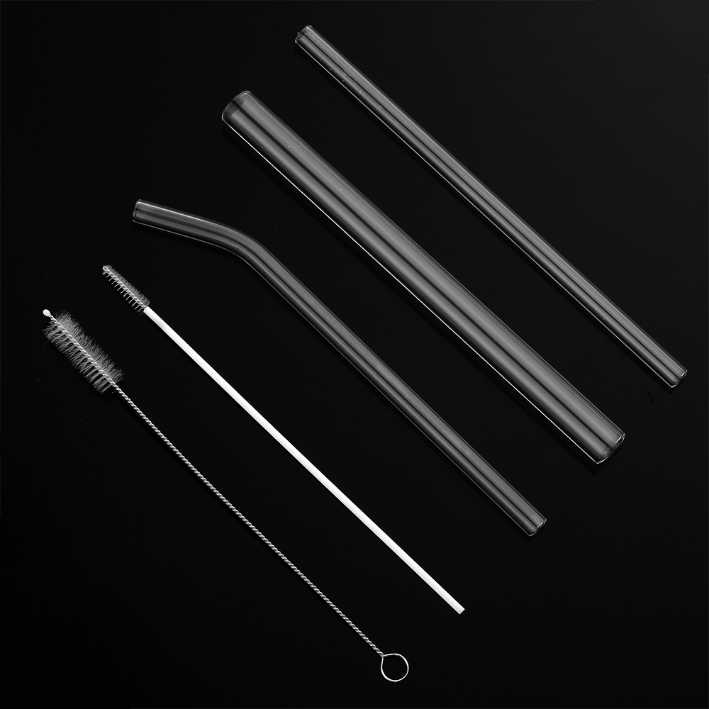 Reusable Glass Straws Set Reusable Glass Straws Set