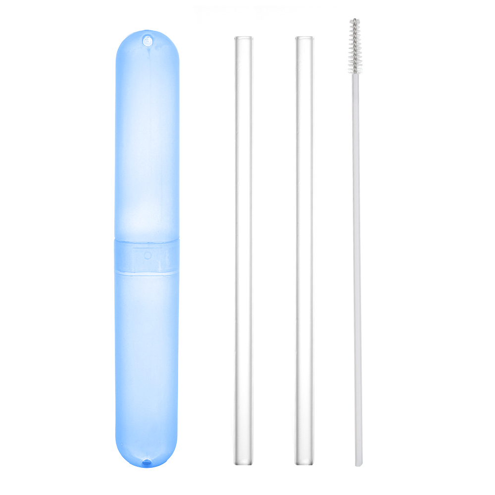Reusable Glass Straws Set Reusable Glass Straws Set