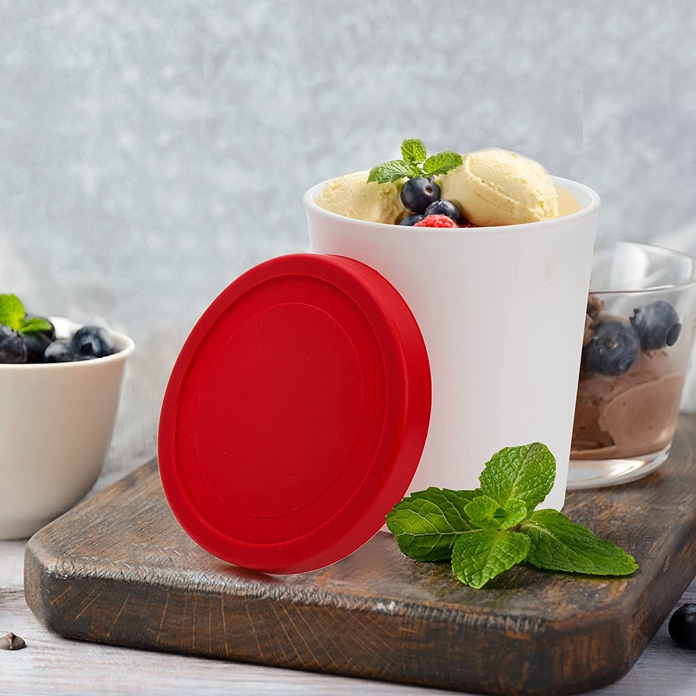 Reusable Ice Cream Container with Lid