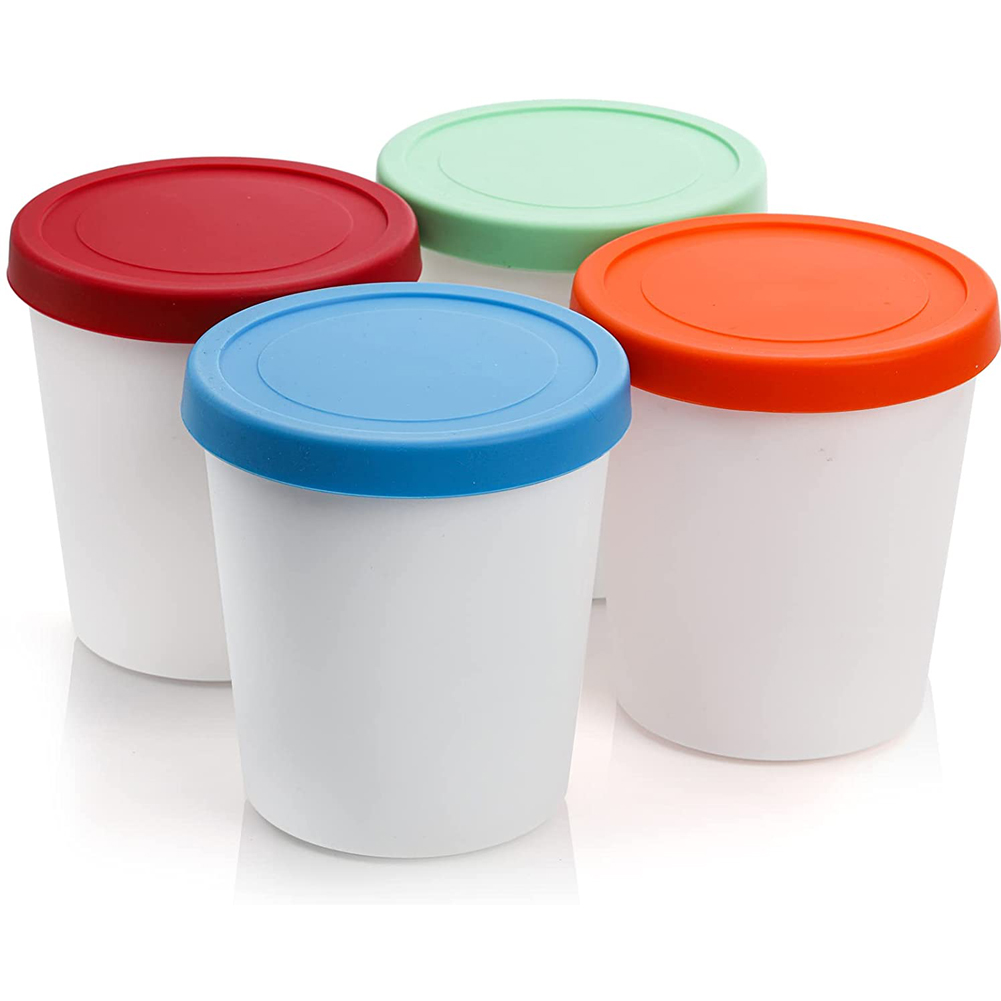 Reusable Ice Cream Container with Lid