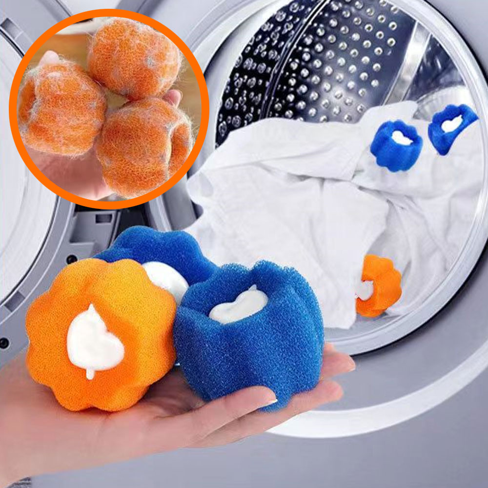 Reusable Laundry Hair Remover Ball (3 pcs) Reusable Laundry Hair Remover Ball (3 pcs)