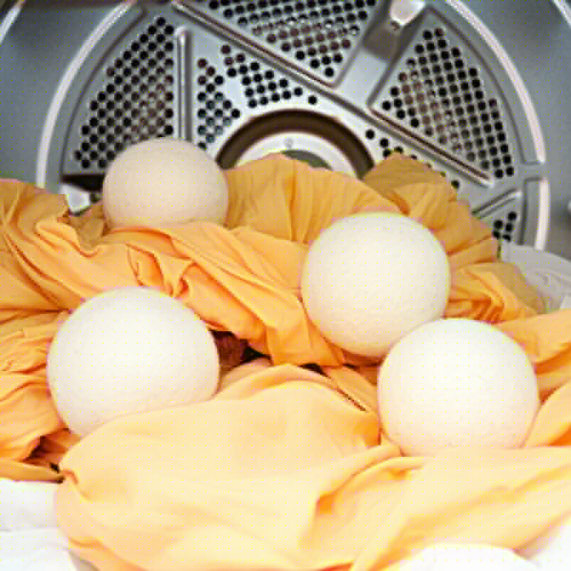 Reusable Laundry Wool Balls (6 pcs)