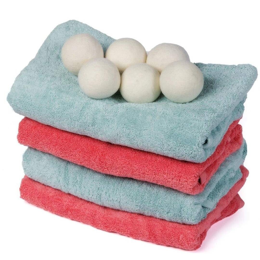 Reusable Laundry Wool Balls (6 pcs)