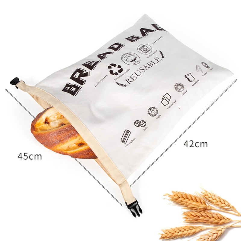 Reusable Linen Cotton Bread Bag Reusable Linen Cotton Bread Bag