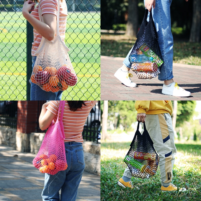 Reusable Mesh Vegetable Net Bag (2 pcs) Reusable Mesh Vegetable Net Bag (2 pcs)