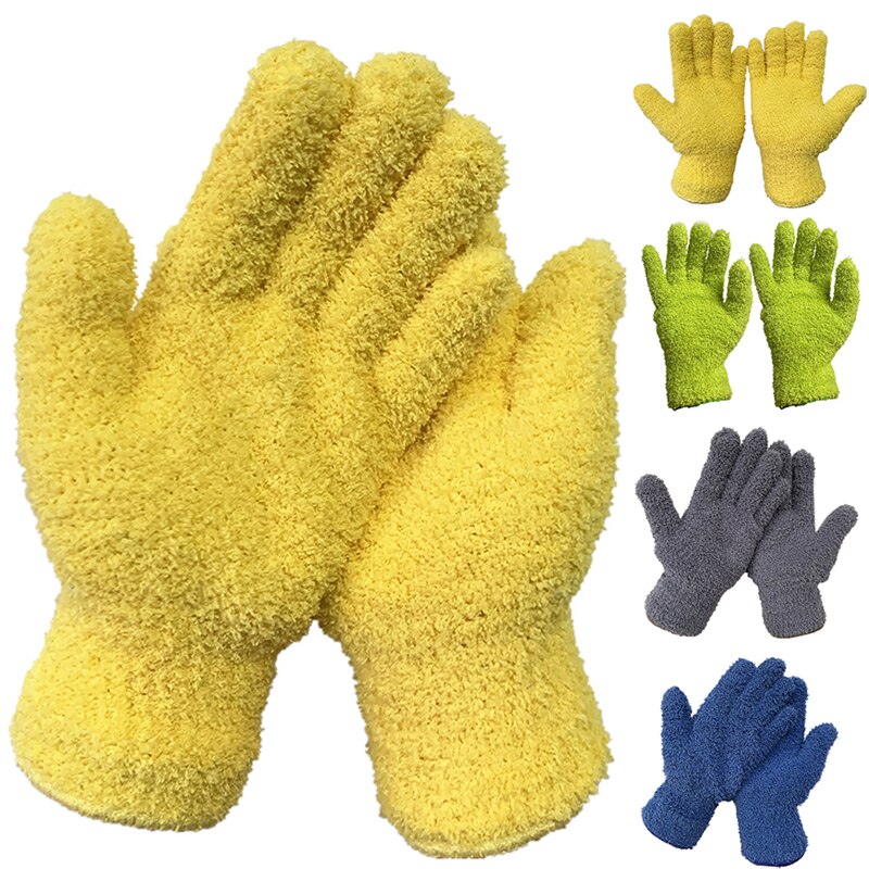 Reusable Microfiber Dusting Gloves Reusable Microfiber Dusting Gloves