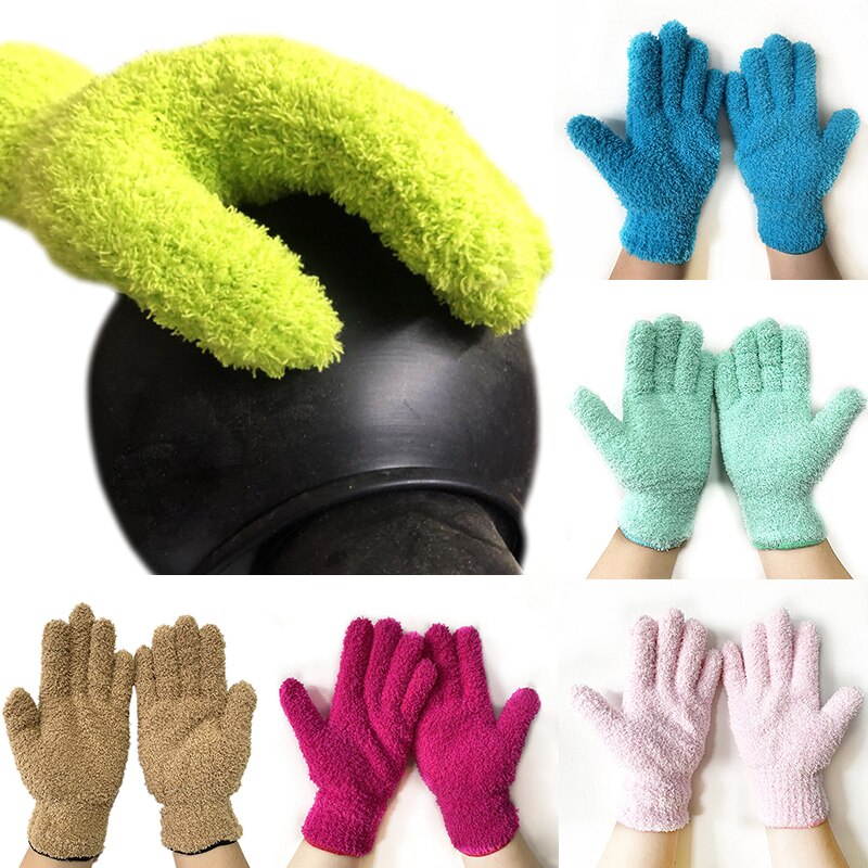 Reusable Microfiber Dusting Gloves Reusable Microfiber Dusting Gloves