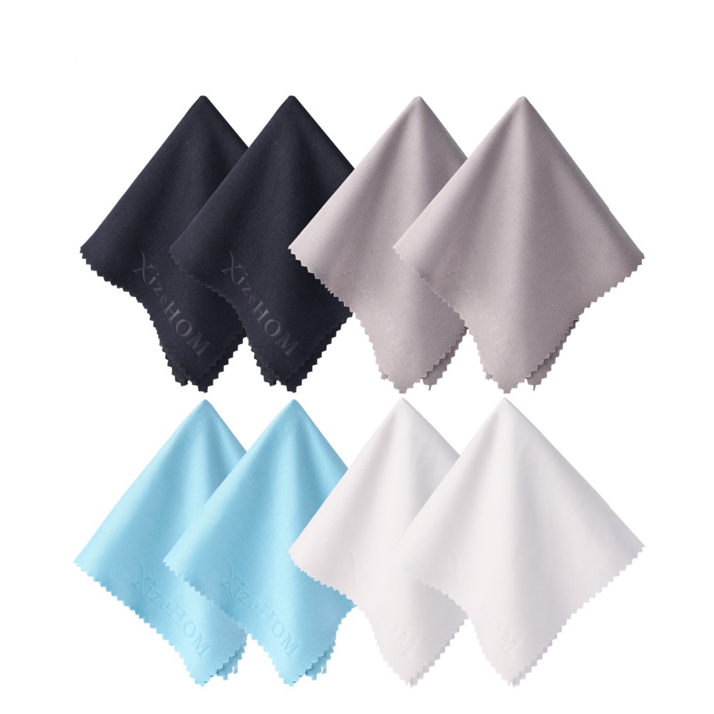 Reusable Microfiber Lens Cleaning Cloths (8pcs)