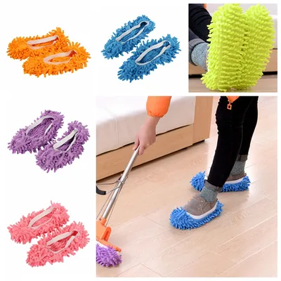 Reusable Microfiber Mop Slippers Reusable Microfiber Mop Slippers