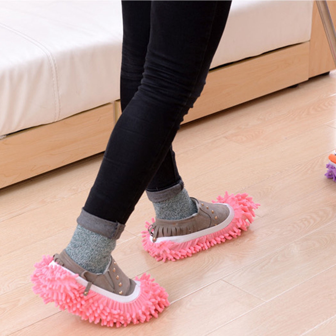 Reusable Microfiber Mop Slippers Reusable Microfiber Mop Slippers