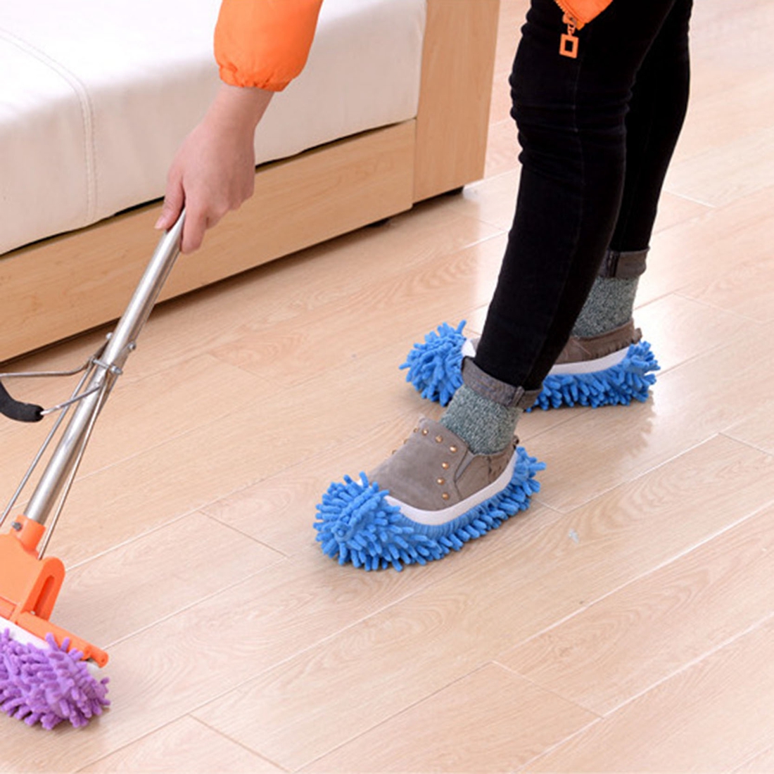 Reusable Microfiber Mop Slippers Reusable Microfiber Mop Slippers