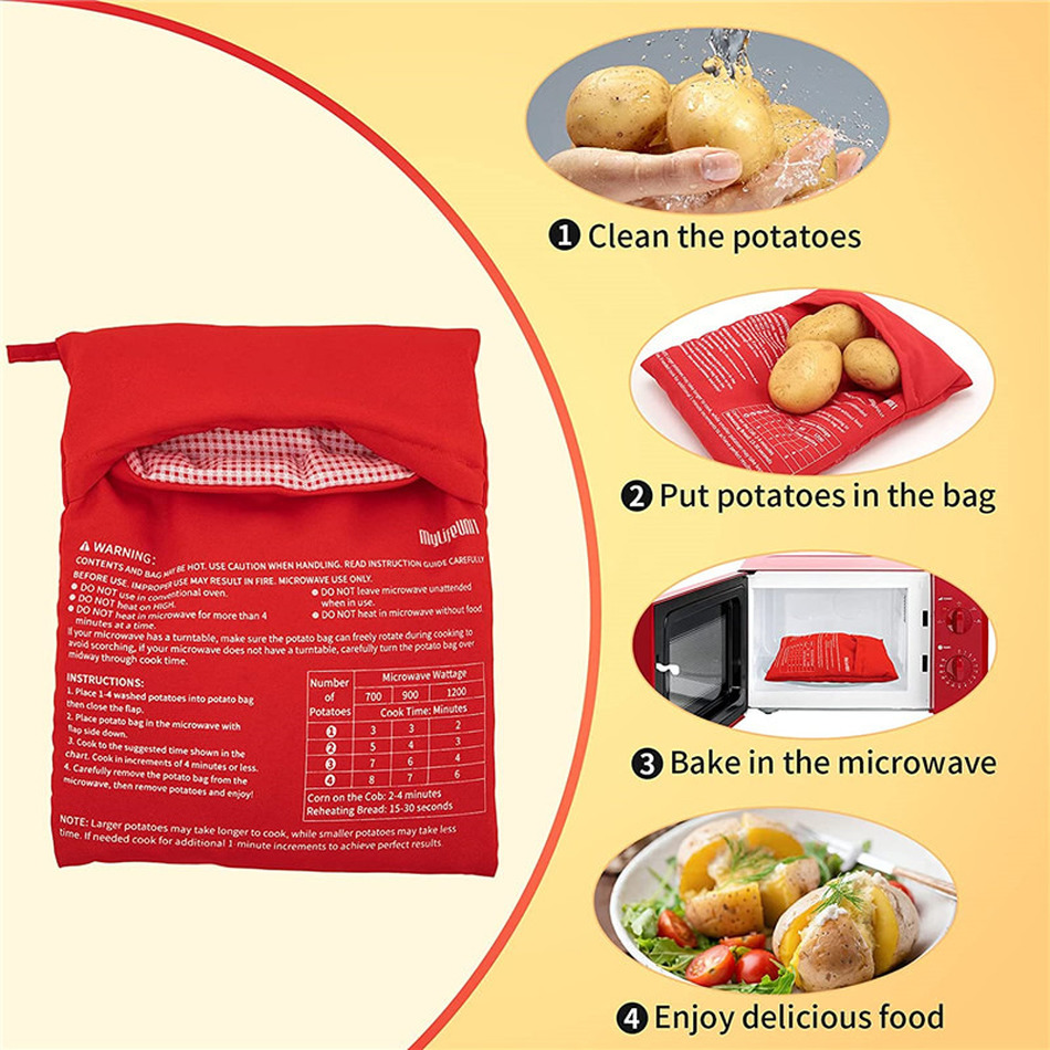 Reusable Microwave Potato Pouch Reusable Microwave Potato Pouch