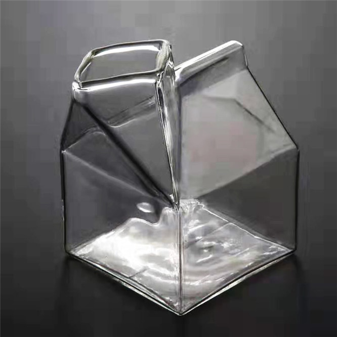 Reusable Milk Carton Clear Jug