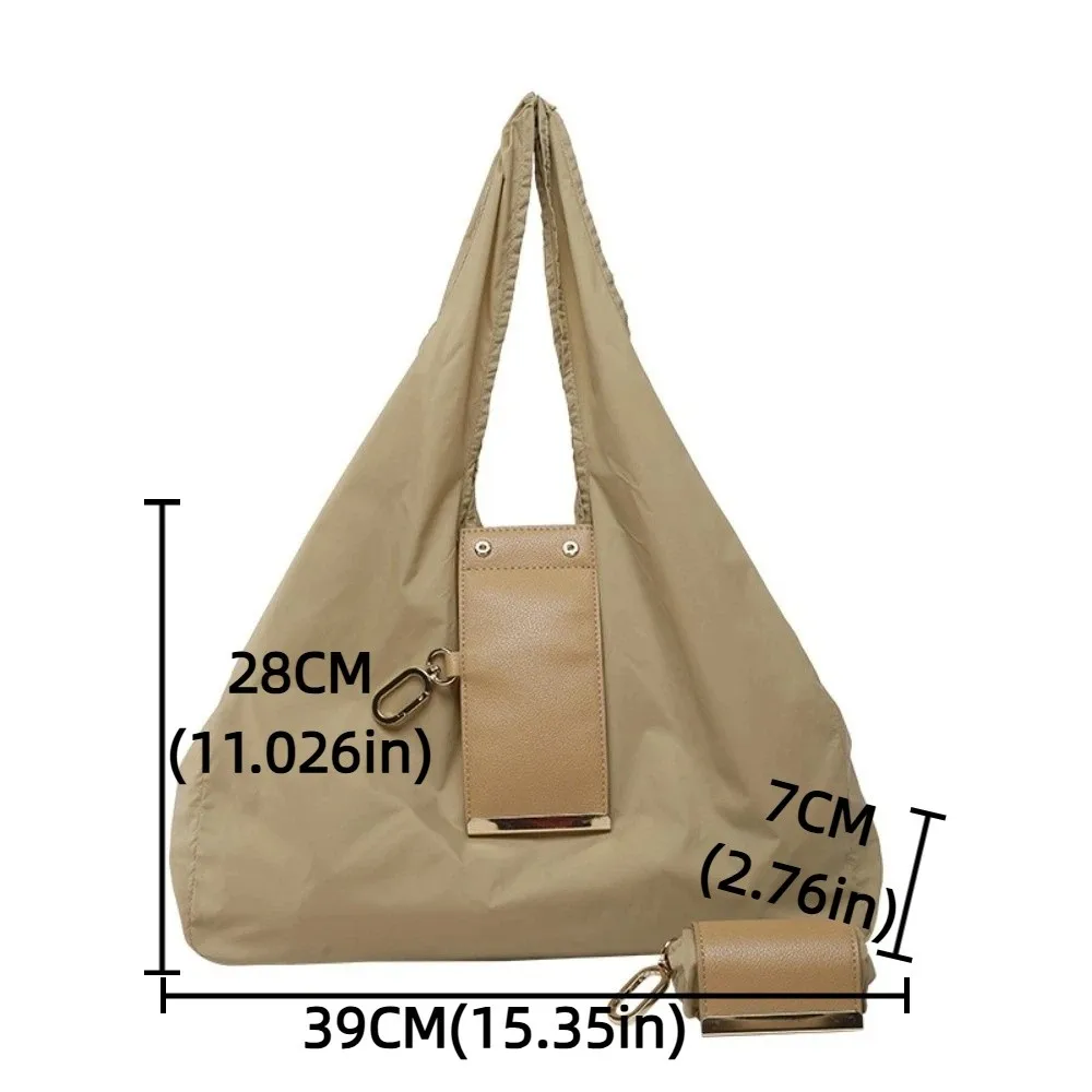 Reusable Mini Keychain Tote Bag Large Capacity Eco-Friendly Foldable Shopping Bag Key Ring Lightweight Expandable Reusable Mini Keychain Tote Bag Large Capacity Eco-Friendly Foldable Shopping Bag Key Ring Lightweight Expandable