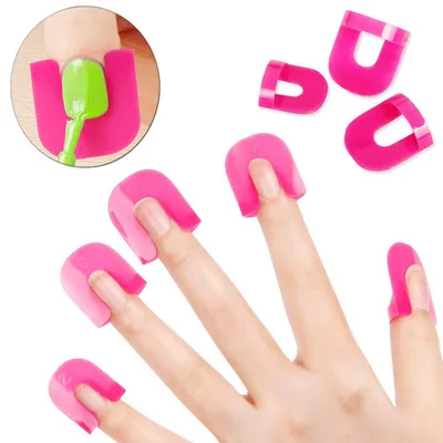 Reusable Nail Polish Stencils Guide (26 pcs)