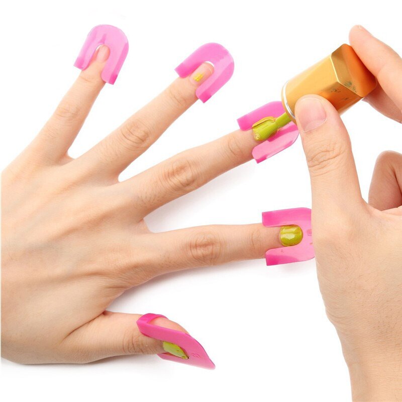 Reusable Nail Polish Stencils Guide (26 pcs)