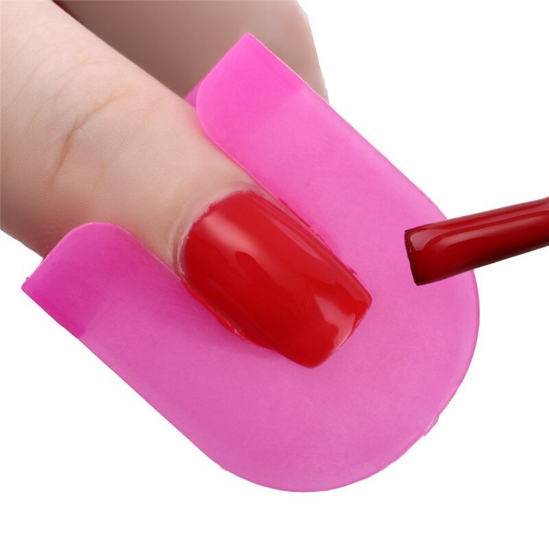 Reusable Nail Polish Stencils Guide (26 pcs)