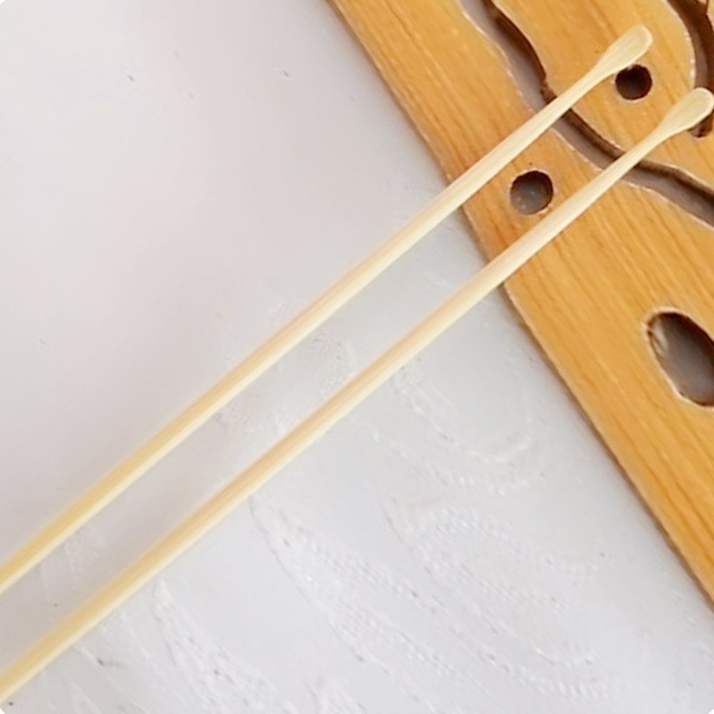 Reusable Natural Bamboo Ear Picks (5pcs)
