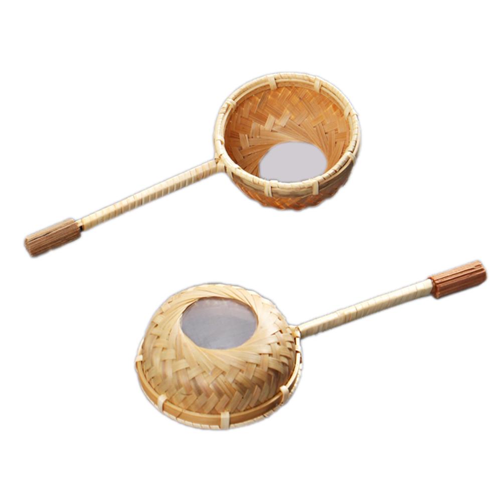 Reusable Natural Bamboo Tea Strainer
