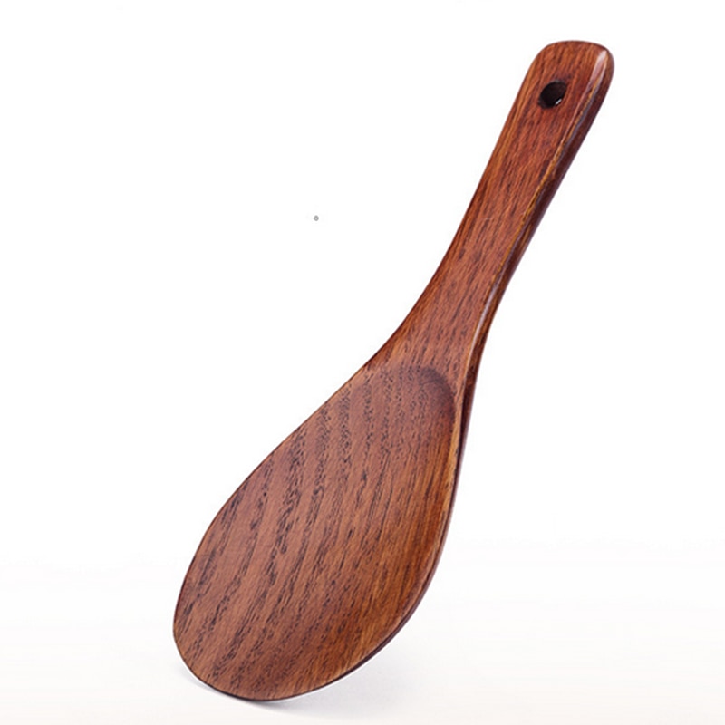 Reusable Natural Wooden Rice Paddle Reusable Natural Wooden Rice Paddle