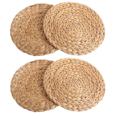 Reusable Natural Woven Placemats (4pcs) Reusable Natural Woven Placemats (4pcs)