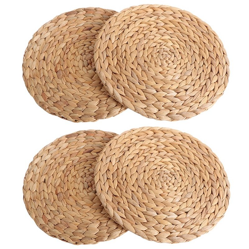 Reusable Natural Woven Placemats (4pcs) Reusable Natural Woven Placemats (4pcs)
