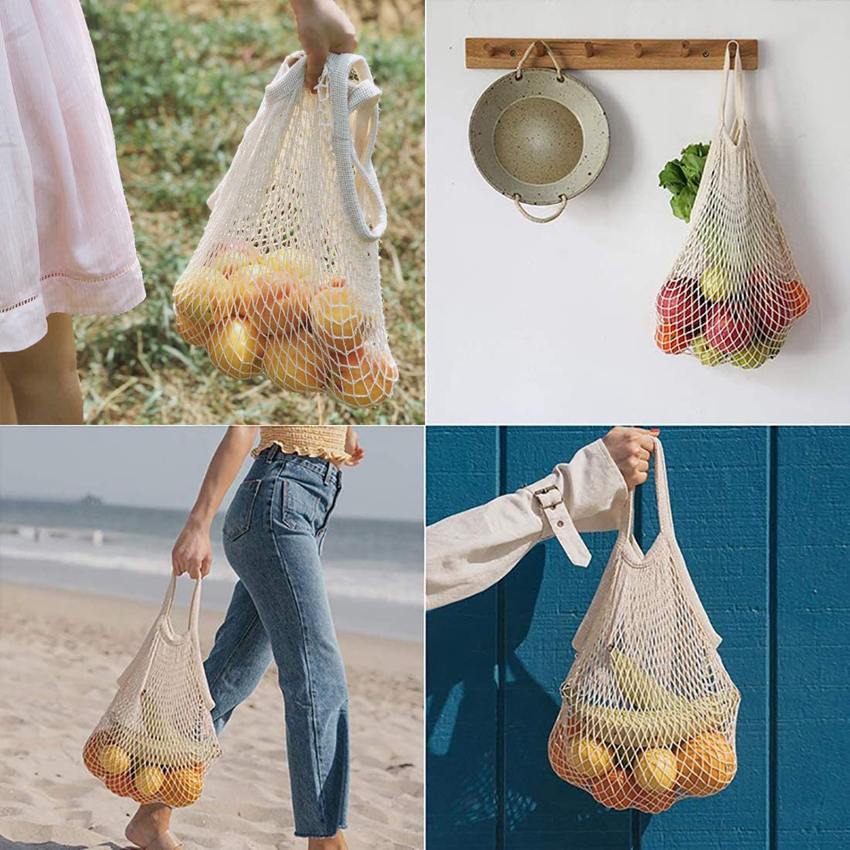 Reusable Net Bag for Vegetables Reusable Net Bag for Vegetables